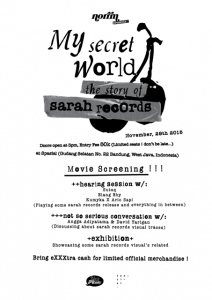 Poster for Bandung screening